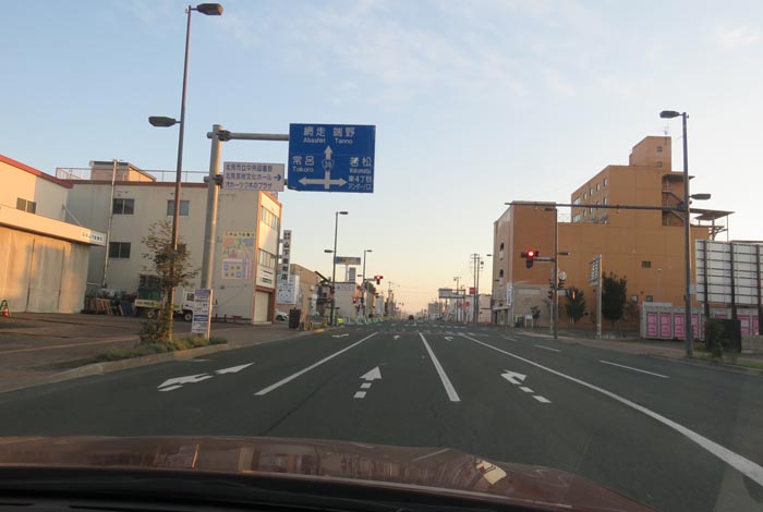 webnews今朝の北見/仁頃通り交差点