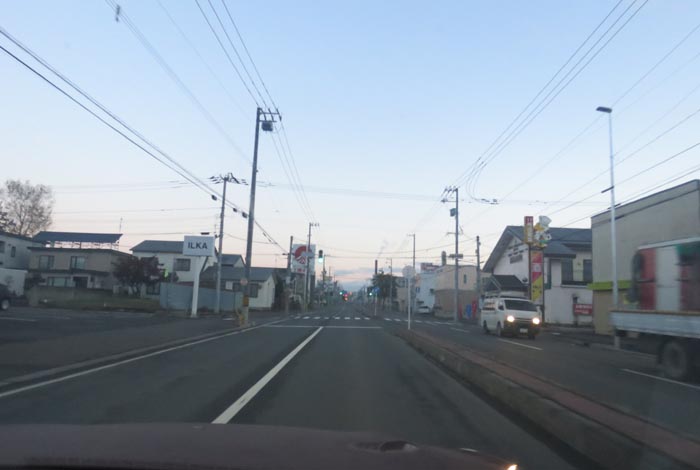 webnews今朝の北見/とん田通り、南大通り交差点から国道39号方向