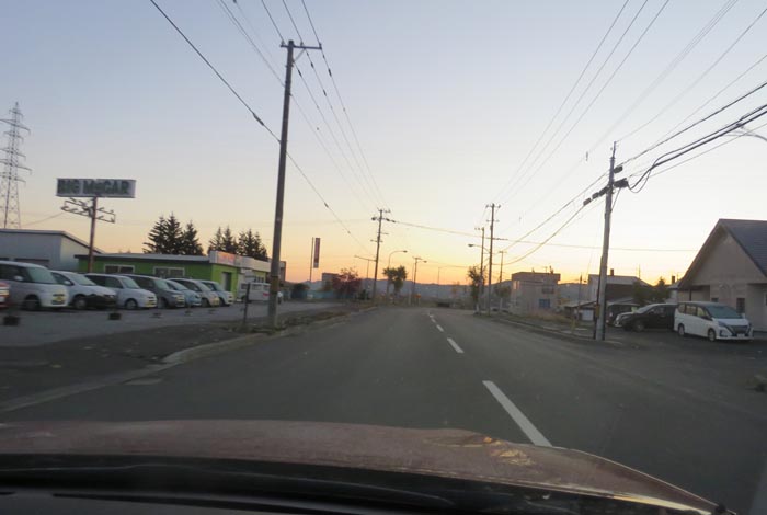 webnews今朝の北見/末広町の南岸通り