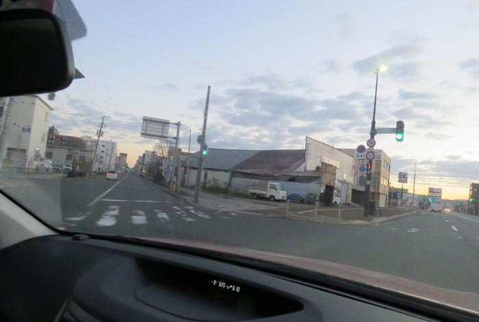 webnews今朝の北見/交差点から北4条通り側のパレスビル方向