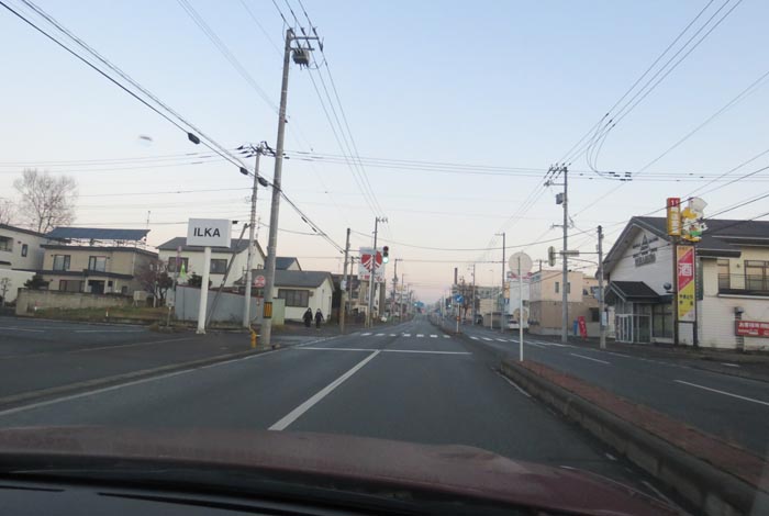 webnews今朝の北見/とん田通り、南大通り交差点から国道39号方向