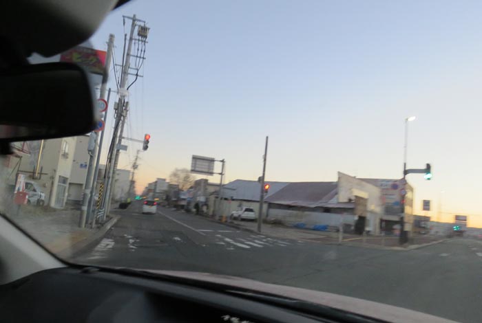 webnews今朝の北見/交差点から北4条通り側のパレスビル方向
