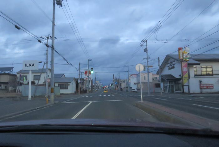 webnews今朝の北見/とん田通り、南大通り交差点から国道39号方向