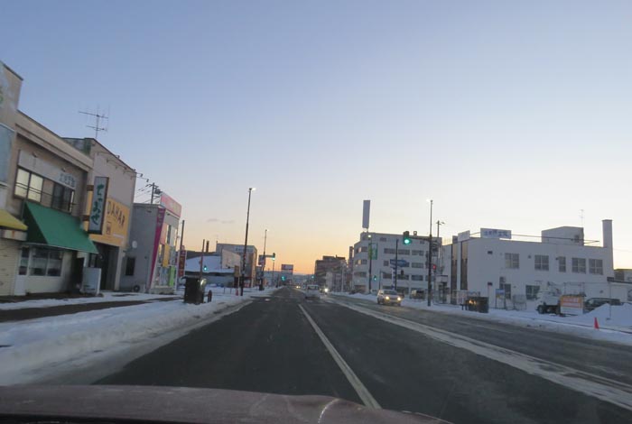 webnews今朝の北見/本町の北4条通り交差点