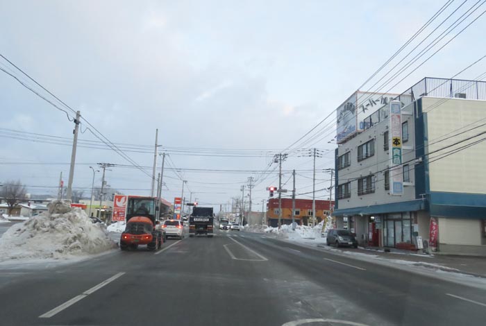 webnews今朝の北見/とん田通り、南大通り交差点