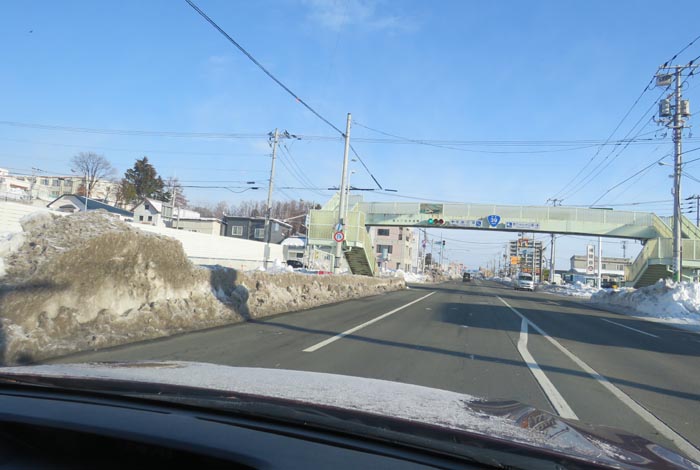 webnews今朝の北見/大通り東9丁目歩道橋