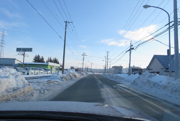 webnews今朝の北見/末広町の南岸通り