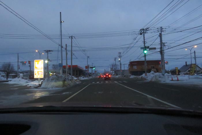 webnews今朝の北見/とん田通り、南大通り交差点