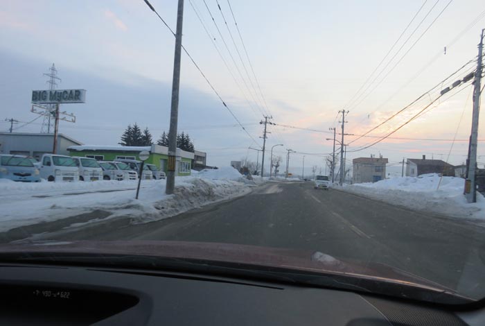 webnews今朝の北見/末広町の南岸通り