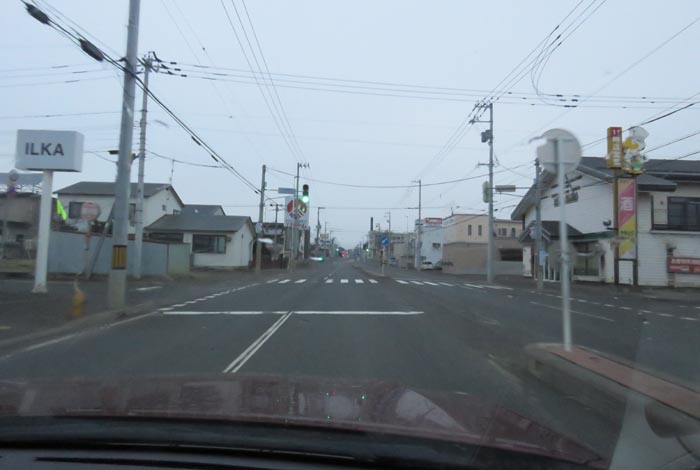 webnews今朝の北見/とん田通り、南大通り交差点から国道39号方向