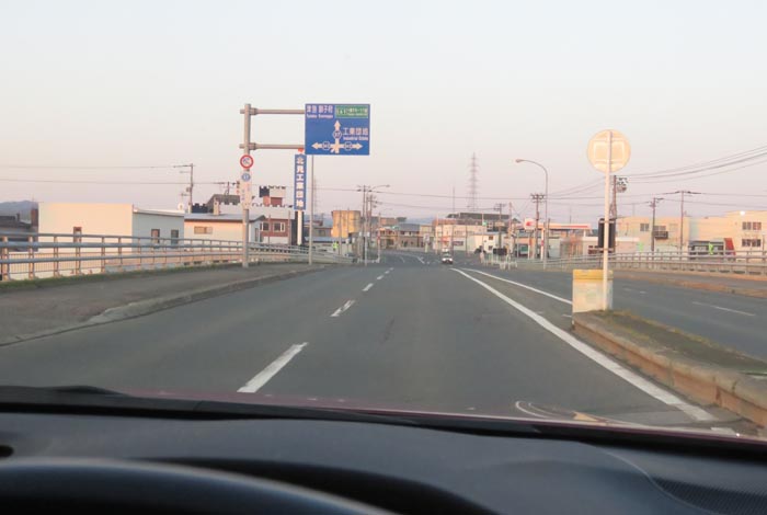webnews今朝の北見／錦町の南岸通り交差点交差点