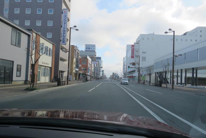 webnews今朝の北見/国道39号、大通り西3丁目、為山堂医院横