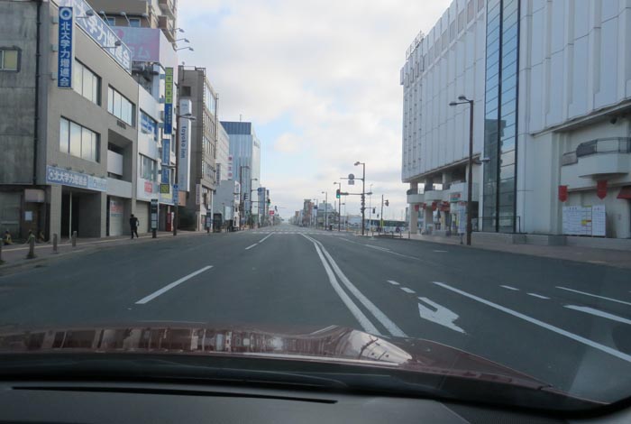 webnews今朝の北見/国道39号、大通り西2丁目交差点