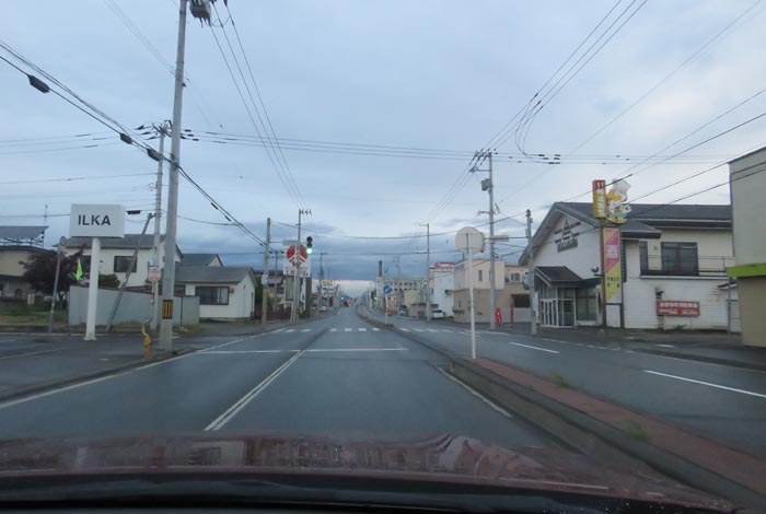 webnews今朝の北見/とん田通り、南大通り交差点から国道39号方向