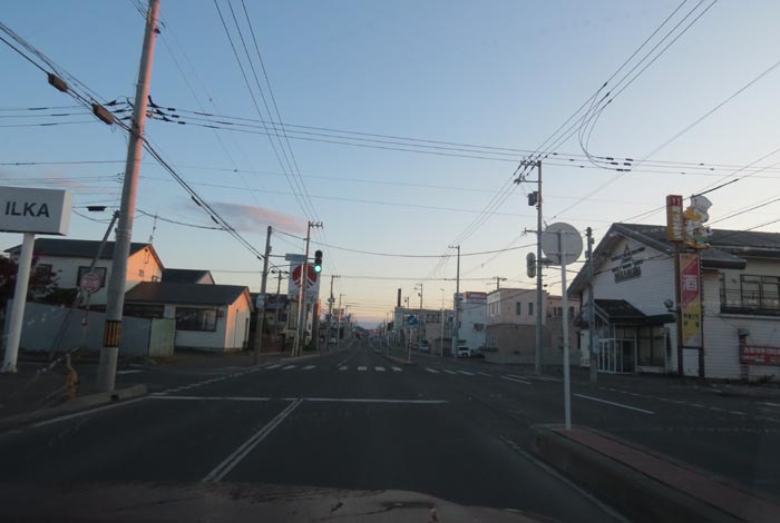 webnews今朝の北見/とん田通り、南大通り交差点から国道39号方向