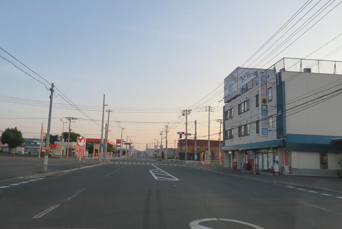 webnews今朝の北見/とん田通り、南大通り交差点