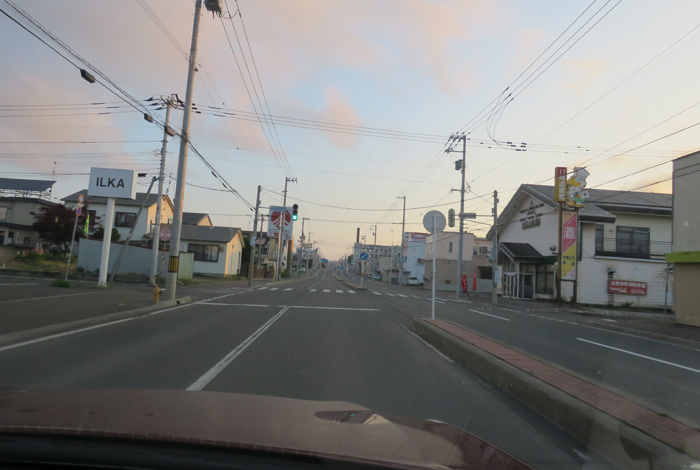 webnews今朝の北見/とん田通り、南大通り交差点から国道39号方向