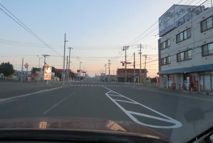 webnews今朝の北見/とん田通り、南大通り交差点