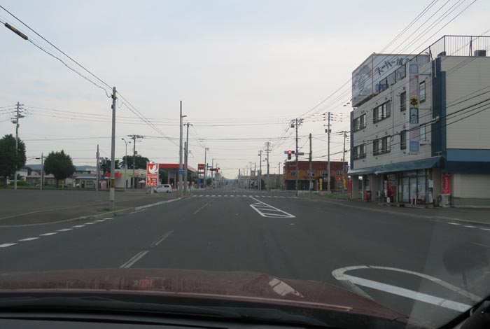 webnews今朝の北見/とん田通り、南大通り交差点