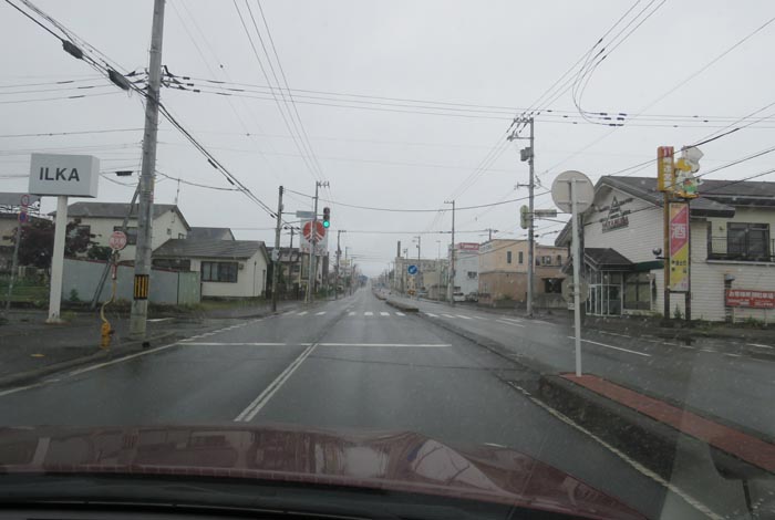webnews今朝の北見/とん田通り、南大通り交差点から国道39号方向