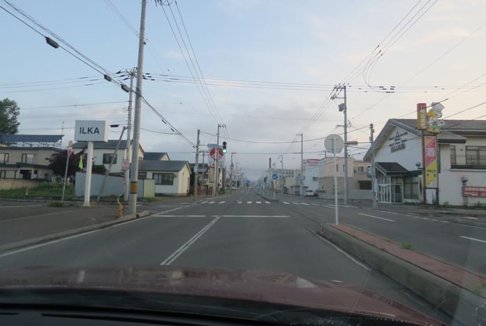 webnews今朝の北見/とん田通り、南大通り交差点から国道39号方向