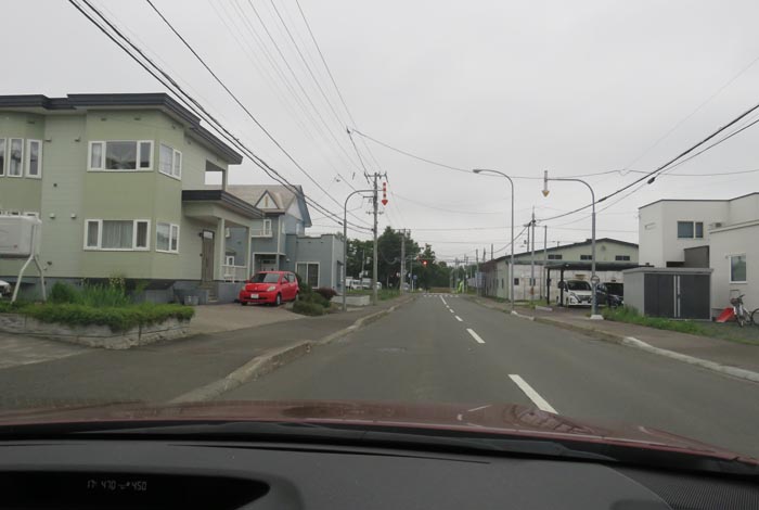 webnews今朝の北見/西5号線、南岸通りの交差点