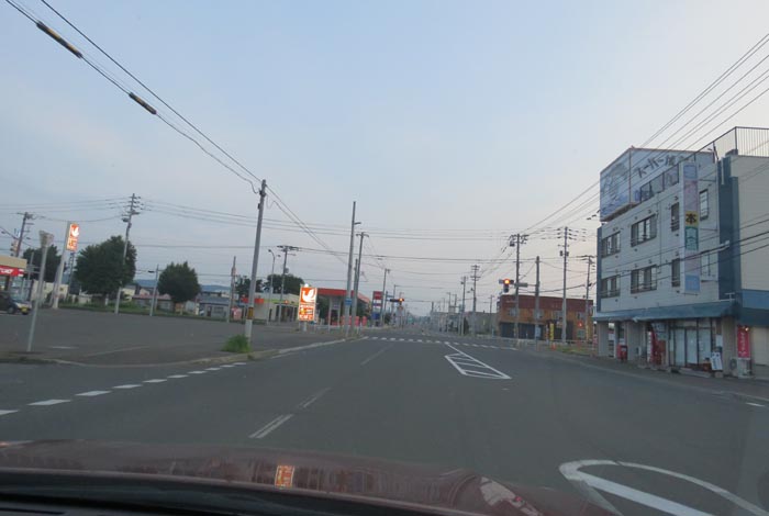 webnews今朝の北見/とん田通り、南大通り交差点