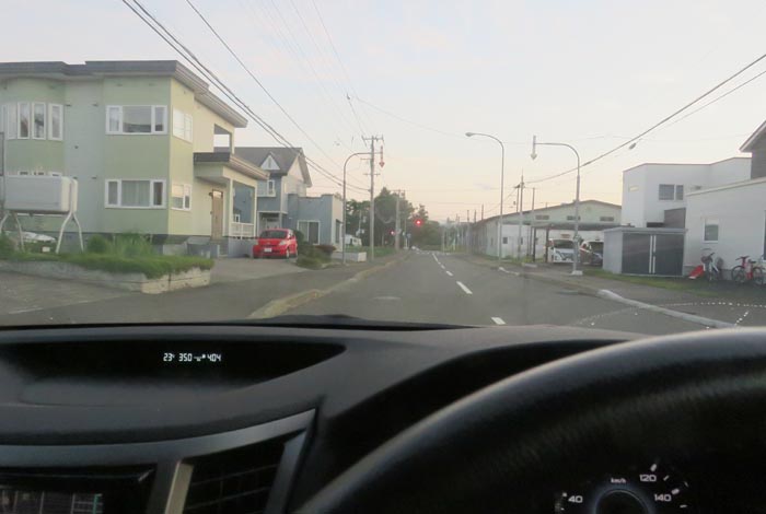 webnews今朝の北見/西5号線、南岸通りの交差点