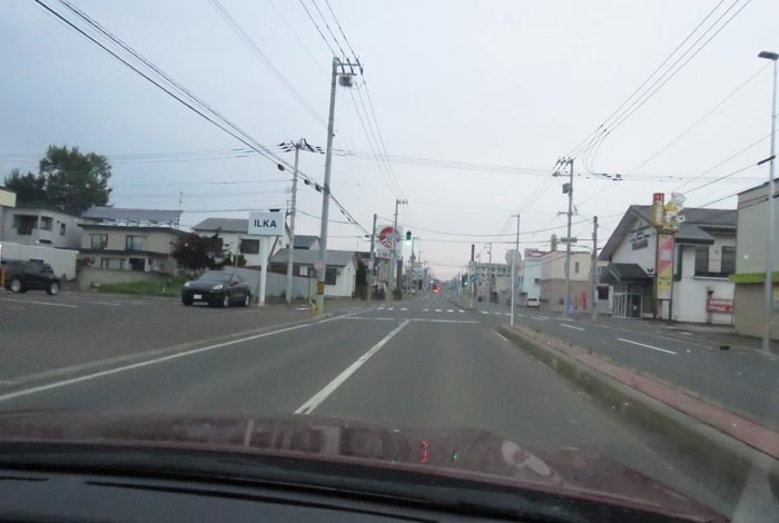 webnews今朝の北見/とん田通り、南大通り交差点から国道39号方向