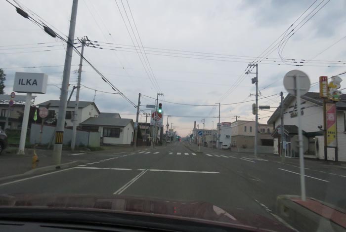 webnews今朝の北見/とん田通り、南大通り交差点から国道39号方向