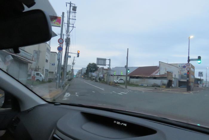 webnews今朝の北見/交差点から北4条通り側のパレスビル方向