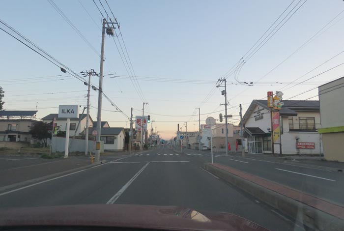 webnews今朝の北見/とん田通り、南大通り交差点から国道39号方向