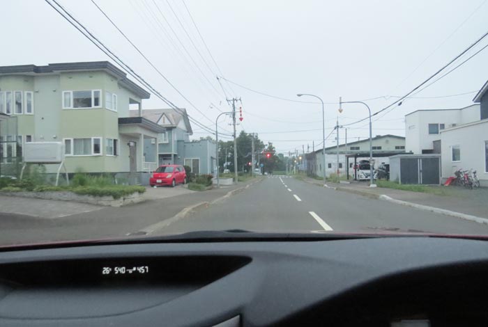 webnews今朝の北見/西5号線、南岸通りの交差点