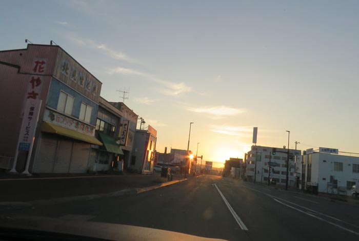 webnews今朝の北見/本町の北4条通り交差点