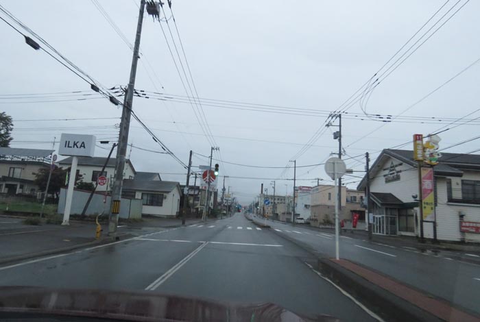 webnews今朝の北見/とん田通り、南大通り交差点から国道39号方向