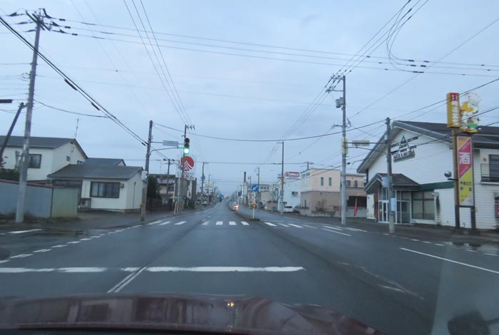 webnews今朝の北見/とん田通り、南大通り交差点から国道39号方向