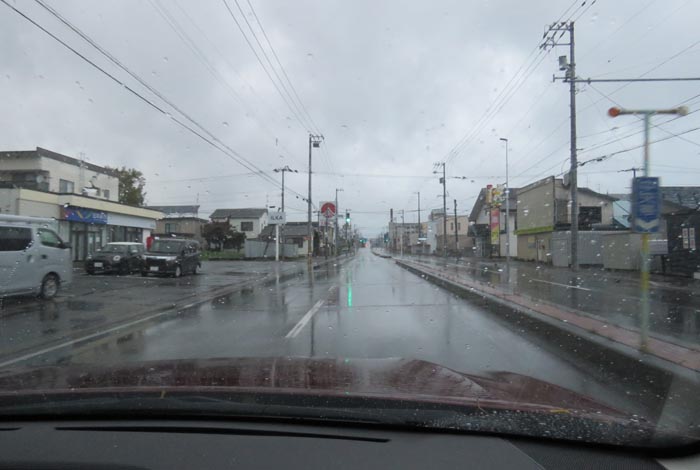 webnews今朝の北見/とん田通り、南大通り交差点から国道39号方向