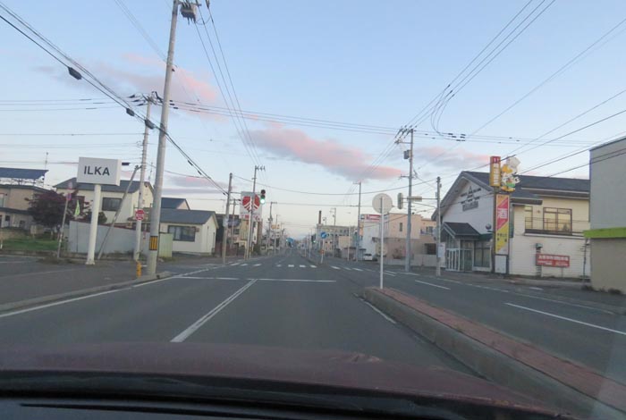 webnews今朝の北見/とん田通り、南大通り交差点から国道39号方向
