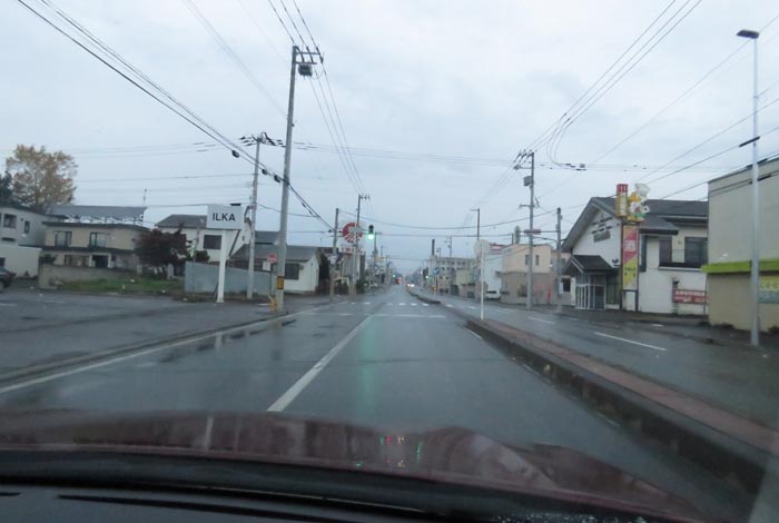 webnews今朝の北見/とん田通り、南大通り交差点から国道39号方向