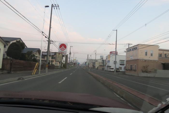webnews今朝の北見/とん田通り、南大通り交差点から国道39号方向