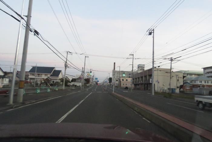 webnews今朝の北見/とん田通り、南大通り交差点から国道39号方向