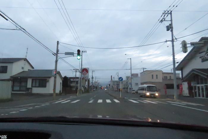webnews今朝の北見/とん田通り、南大通り交差点から国道39号方向