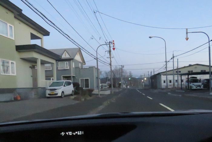 webnews今朝の北見/西5号線、南岸通りの交差点