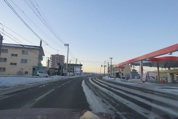 webnews今朝の北見／無加川橋手前