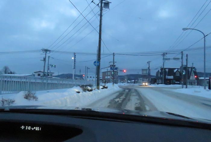 webnews今朝の北見/野付牛自動車学校前