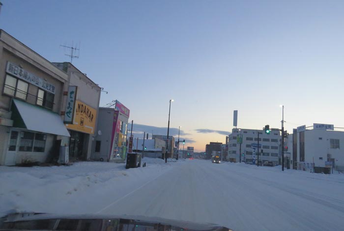 webnews今朝の北見/本町の北4条通り交差点