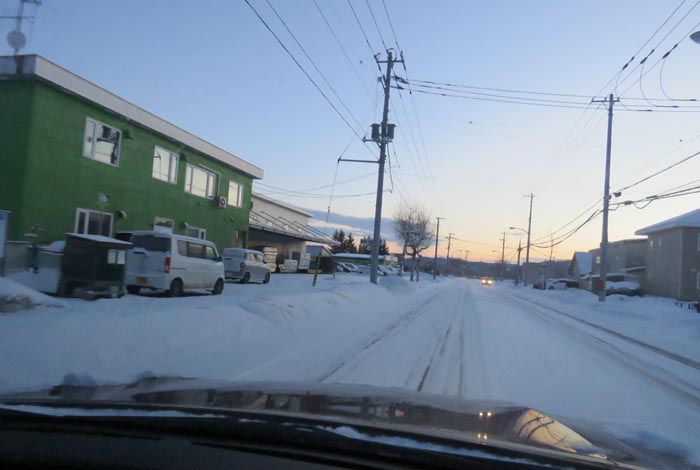 webnews今朝の北見/末広町の南岸通り