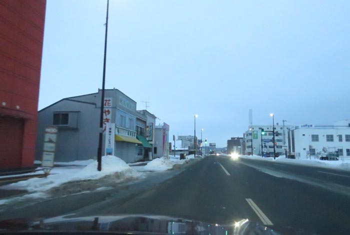 webnews今朝の北見/本町の北4条通り交差点
