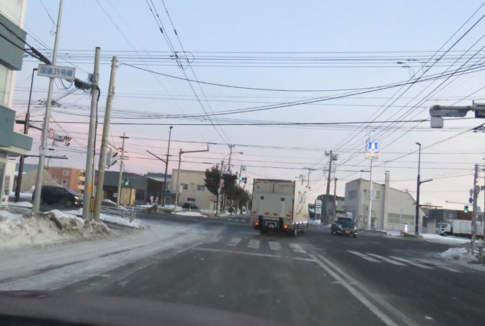 webnews今朝の北見/とん田通り、国道39号交差点