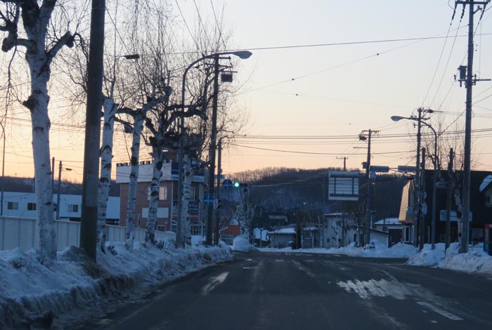 webnews今朝の北見/野付牛自動車学校前